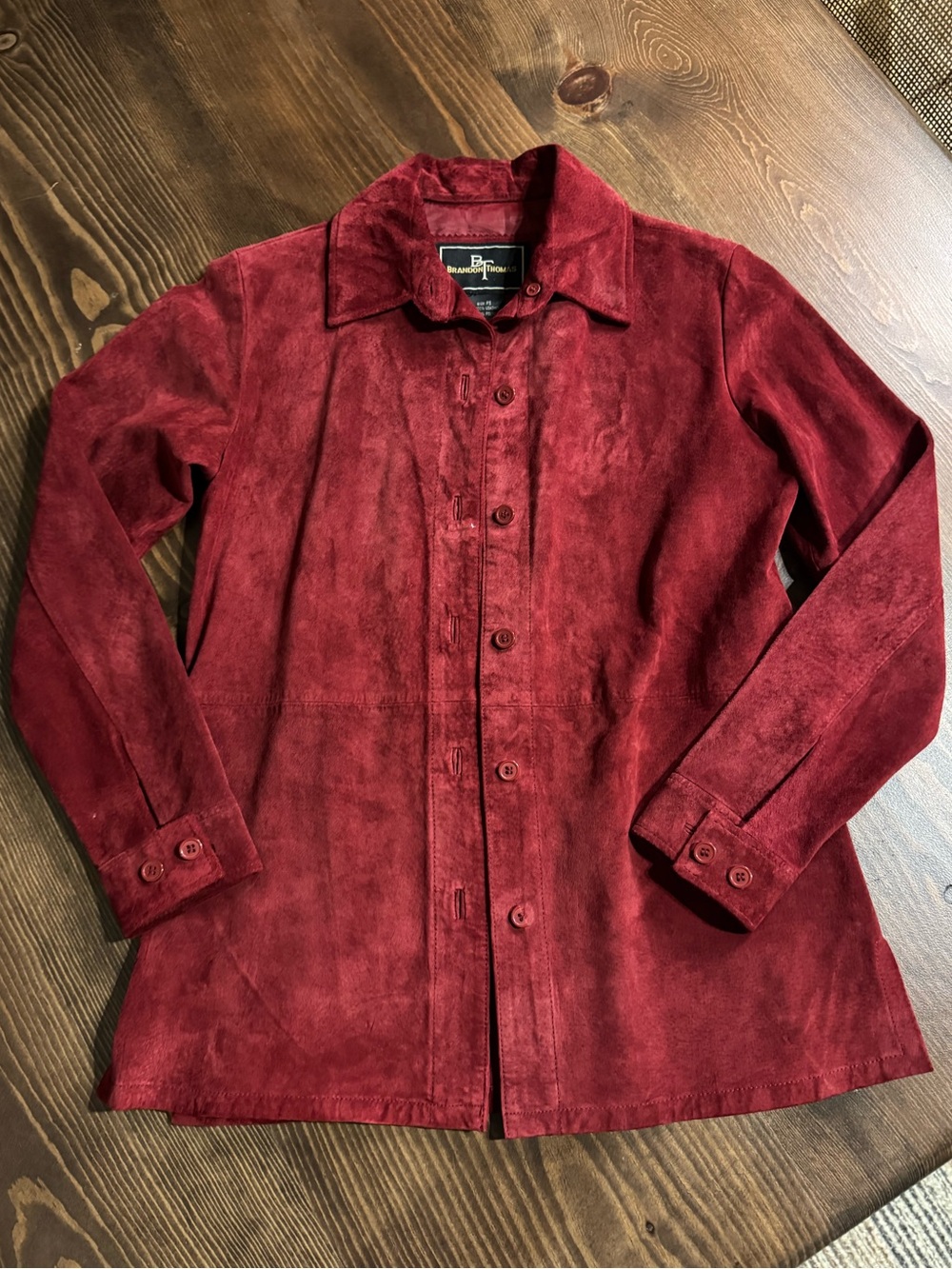 90’s Vintage Leather Jacket by Brandon Thomas